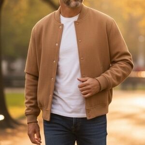 NWOT: Old Navy Wool Bomber Jacket - Size XL